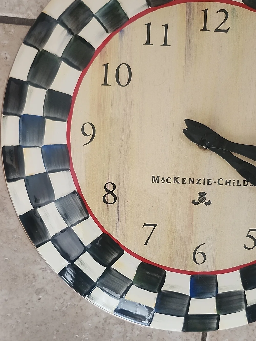 MacKenzie-Childs iconic checkered
